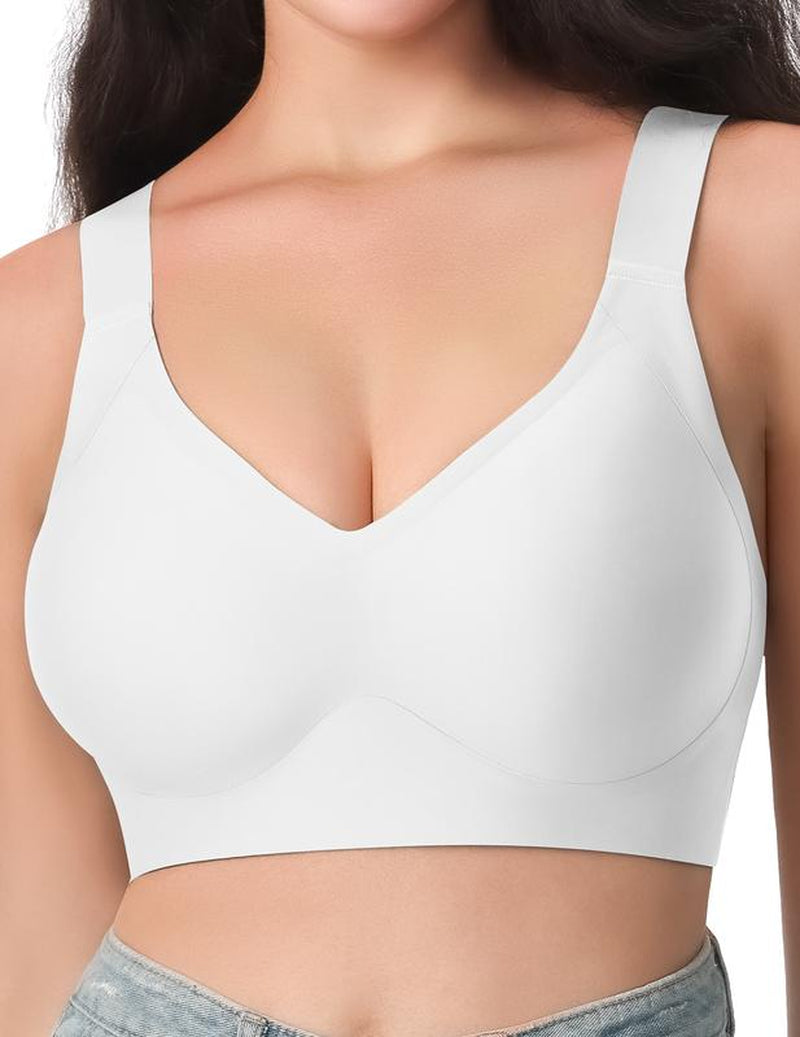 Seamless Bras for Women Wireless T-Shirt Bra plus Size Bralette with Removable Pad Comfort Womenswear Comfortable